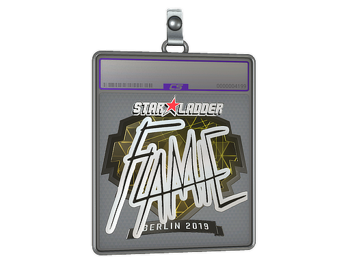Item Sticker Slab | flamie (Foil) | Berlin 2019