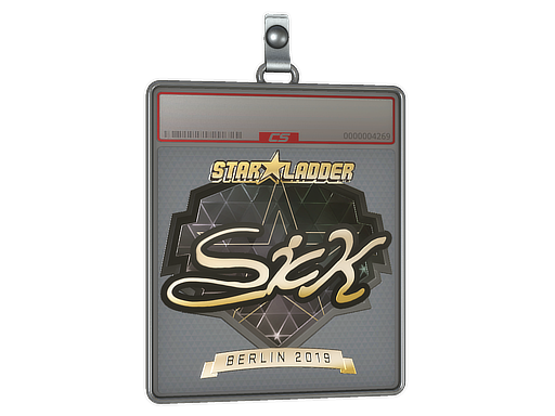 Item Sticker Slab | SicK (Gold) | Berlin 2019