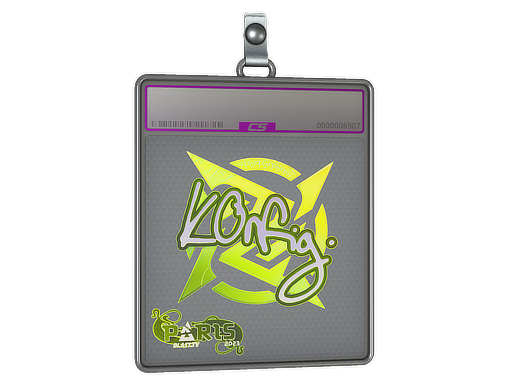 Item Sticker Slab | k0nfig (Holo) | Paris 2023