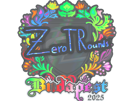 Item Sticker | ztr (Holo) | Budapest 2025