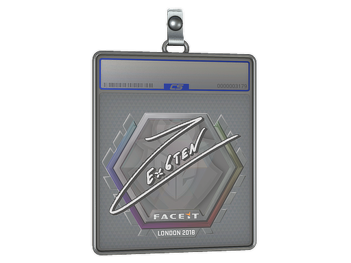 Item Sticker Slab | Ex6TenZ | London 2018