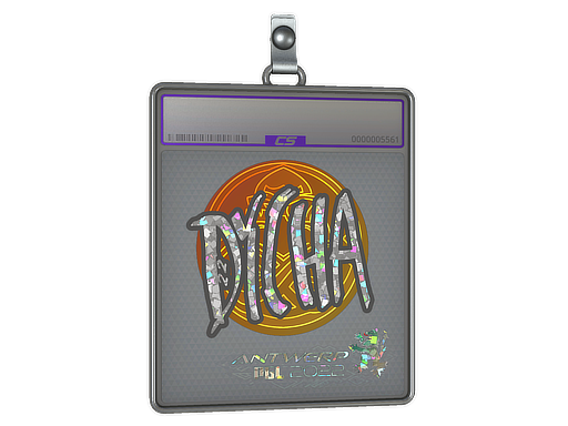 Item Sticker Slab | dycha (Glitter) | Antwerp 2022