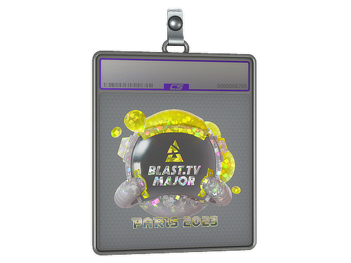 Item Sticker Slab | BLAST.tv (Glitter) | Paris 2023