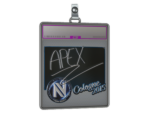 Item Sticker Slab | apEX (Foil) | Cologne 2015