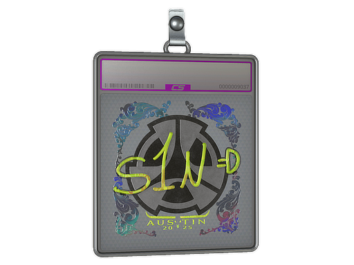 Item Sticker Slab | s1n (Holo) | Austin 2025