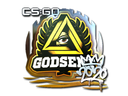 Item Sticker | GODSENT (Foil) | 2020 RMR