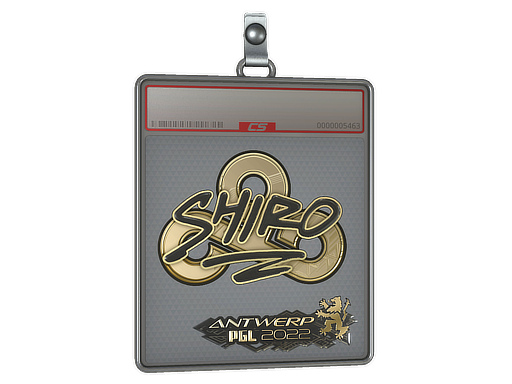 Item Sticker Slab | sh1ro (Gold) | Antwerp 2022