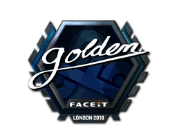 Item Sticker | Golden (Foil) | London 2018