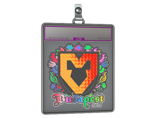 Item Sticker Slab | MOUZ (Holo) | Budapest 2025