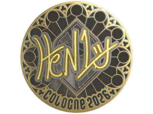 Item Sticker | HEN1 (Gold) | Cologne 2026