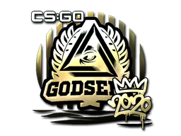 Cosmetic Sticker | GODSENT (Gold) | 2020 RMR of Craft