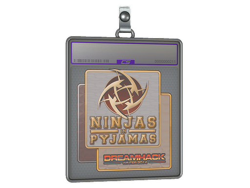 Item Sticker Slab | Ninjas in Pyjamas (Holo) | DreamHack 2014