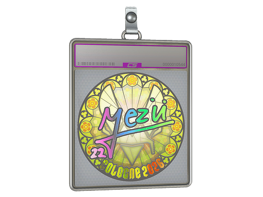 Item Sticker Slab | mezii (Holo) | Cologne 2026