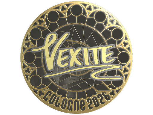 Item Sticker | vexite (Gold) | Cologne 2026