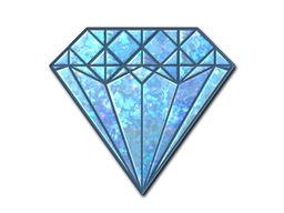 Item Sticker | Blue Gem (Glitter)