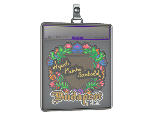 Item Sticker Slab | mzinho (Embroidered) | Budapest 2025