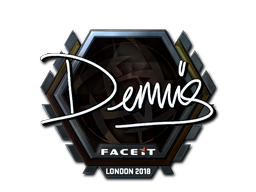 Item Sticker | dennis (Foil) | London 2018