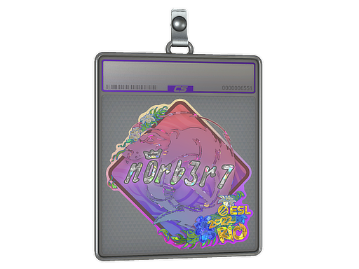 Item Sticker Slab | n0rb3r7 (Glitter) | Rio 2022