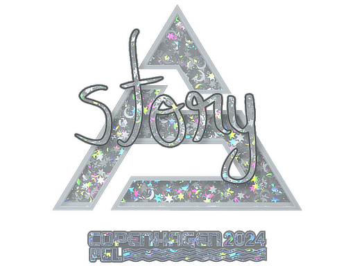 Item Sticker | story (Glitter) | Copenhagen 2024
