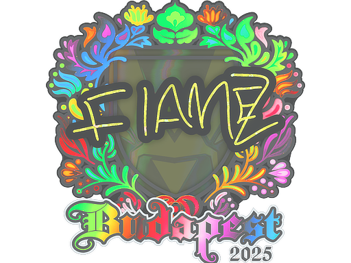 Item Sticker | FlameZ (Holo) | Budapest 2025
