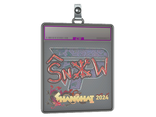 Item Sticker Slab | snow (Holo) | Shanghai 2024