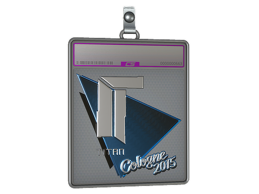 Item Sticker Slab | Titan (Foil) | Cologne 2015