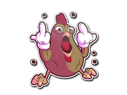 Item Sticker | Get Clucked