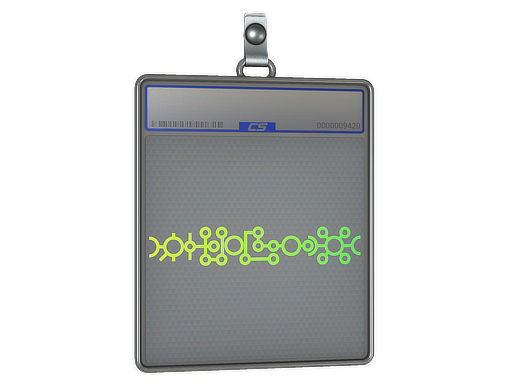 Item Sticker Slab | Necron Glyphs