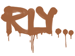 Item Sealed Graffiti | Rly (Tiger Orange)