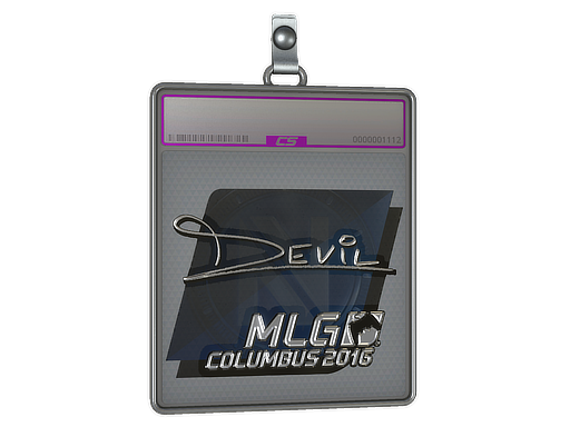Item Sticker Slab | DEVIL (Foil) | MLG Columbus 2016