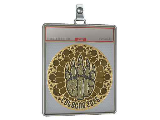 Item Sticker Slab | BIG (Gold) | Cologne 2026