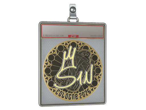 Item Sticker Slab | s1n (Gold) | Cologne 2026