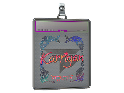 Item Sticker Slab | karrigan (Holo) | Austin 2025