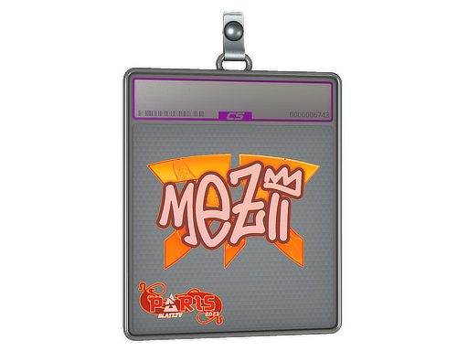 Item Sticker Slab | mezii (Holo) | Paris 2023