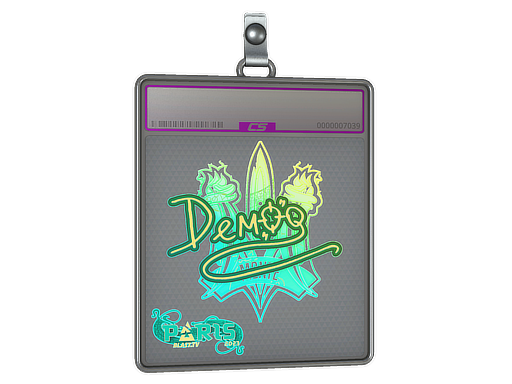 Item Sticker Slab | DemQQ (Holo) | Paris 2023
