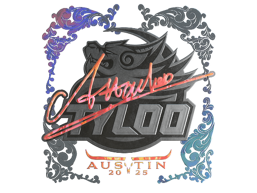 Item Sticker | Attacker (Holo) | Austin 2025