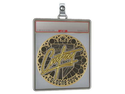 Item Sticker Slab | cmtry (Gold) | Cologne 2026
