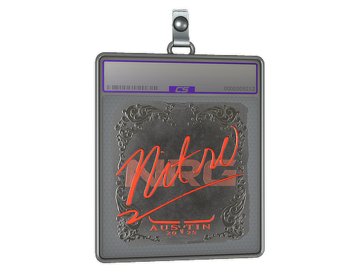 Item Sticker Slab | nitr0 (Foil) | Austin 2025