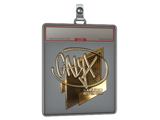 Item Sticker Slab | Calyx (Gold) | Boston 2018