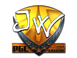 Item Sticker | JW (Foil) | Krakow 2017