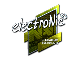 Cosmetic Sticker | electronic (Foil) | Boston 2018 of Craft