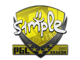 Item Sticker | s1mple | Krakow 2017