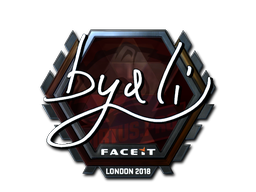 Item Sticker | byali (Foil) | London 2018