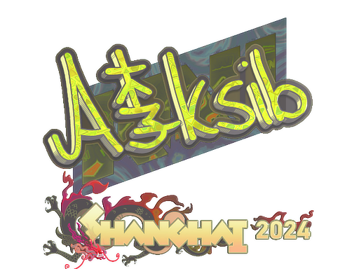 Item Sticker | Aleksib (Holo) | Shanghai 2024