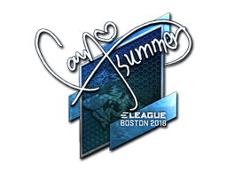 Item Sticker | Summer (Foil) | Boston 2018