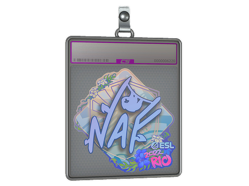 Item Sticker Slab | NAF (Holo) | Rio 2022