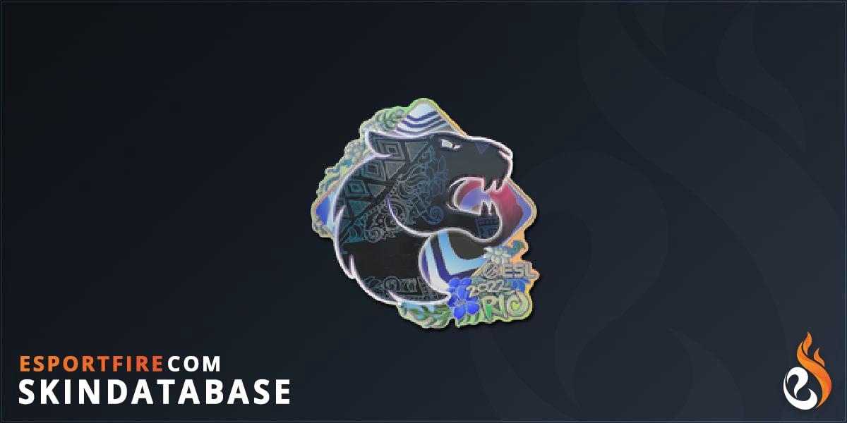 Sticker | FURIA (Holo) | Rio 2022 - EsportFire.com