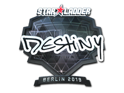 Item Sticker | DeStiNy (Foil) | Berlin 2019