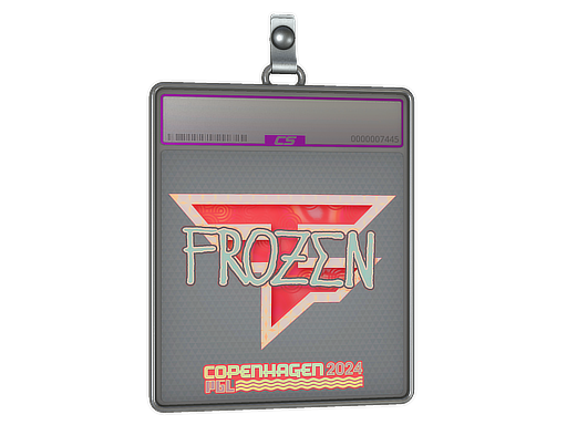 Item Sticker Slab | frozen (Holo) | Copenhagen 2024
