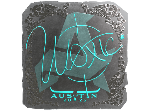 Item Sticker | woxic (Foil) | Austin 2025